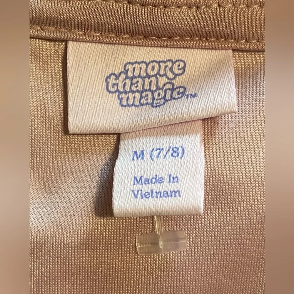 More Than Magic Pink Metallic Lame Girls Windbreaker Hoodie